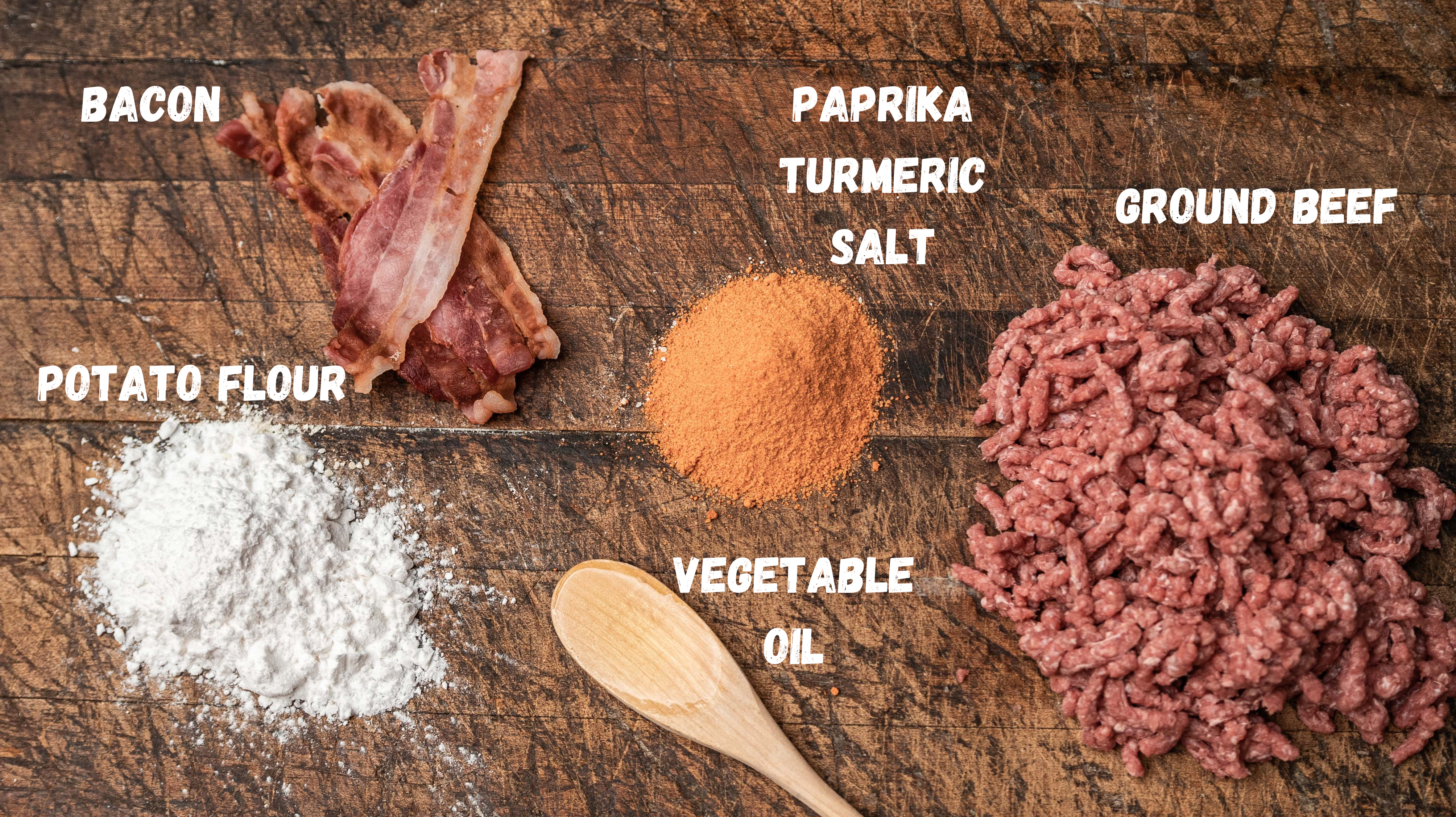 beef bacon ingredients