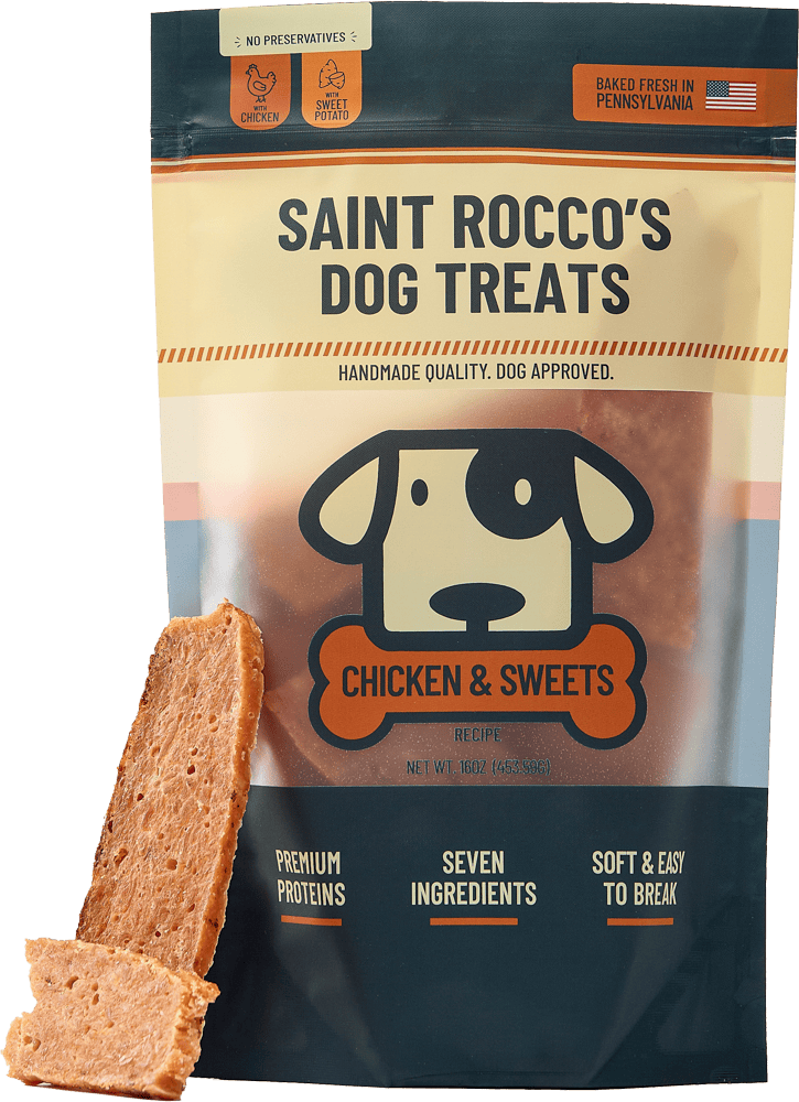 Chicken and sweet potato front pack shot.
