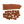 Load image into Gallery viewer, A rectangular sheet of Sample Treat by Saint Rocco's Treats sits above several small, evenly cut square pieces of the same treat, all with a reddish-brown color and displayed on a white background.
