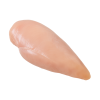 chicken breast on a white brackground