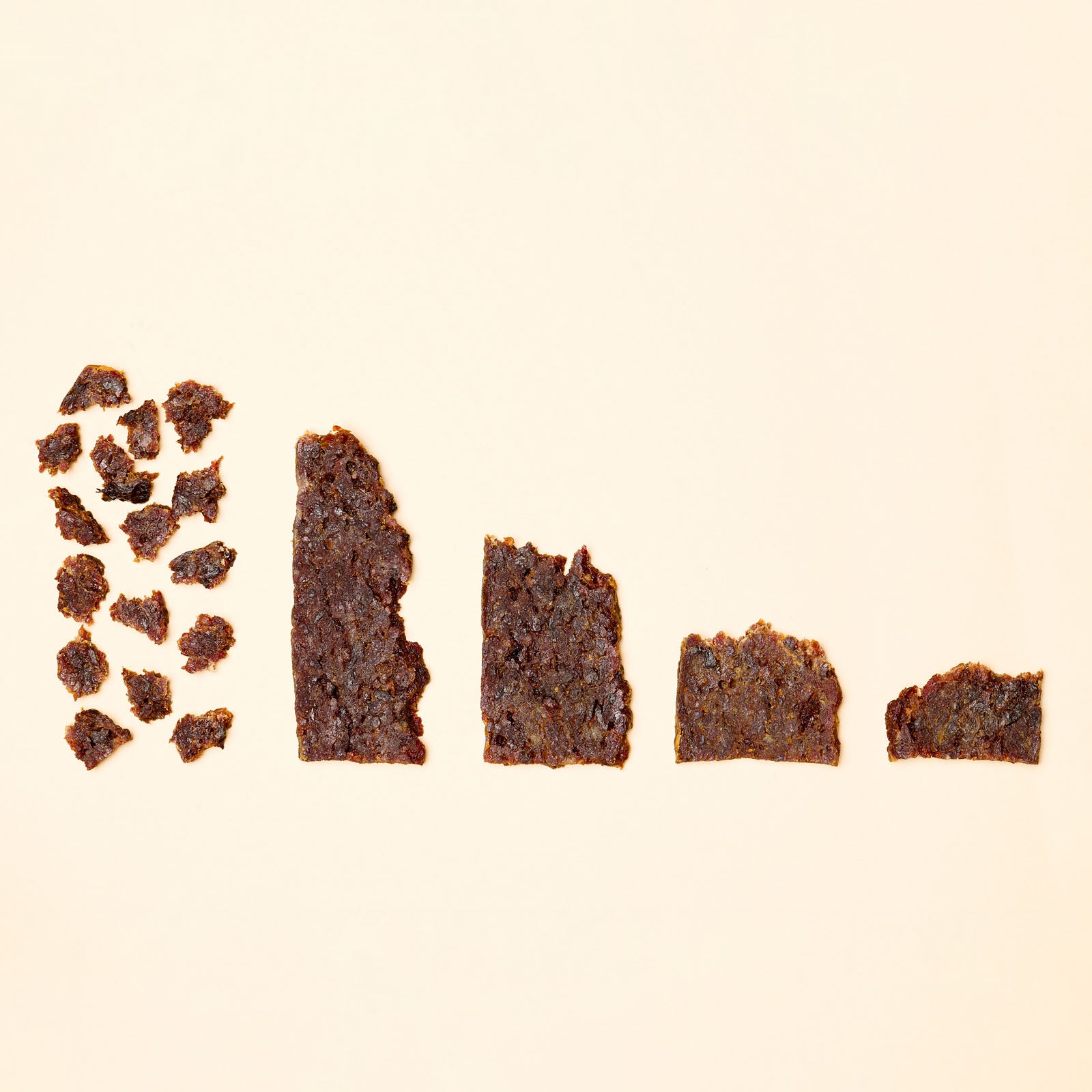 beef and bacon serving size shot.