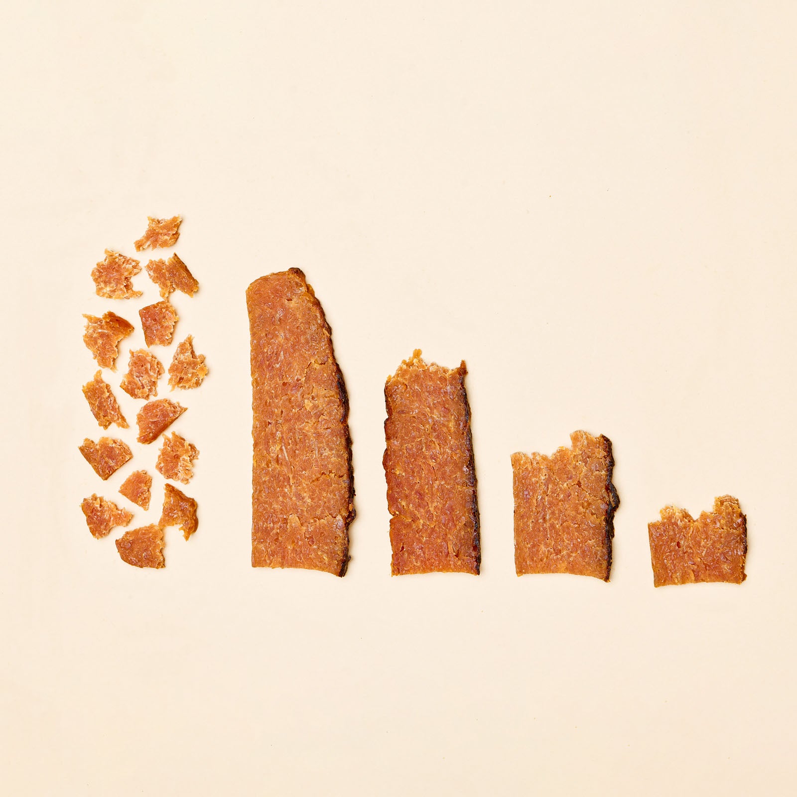 Chicken and honey serving size shot.