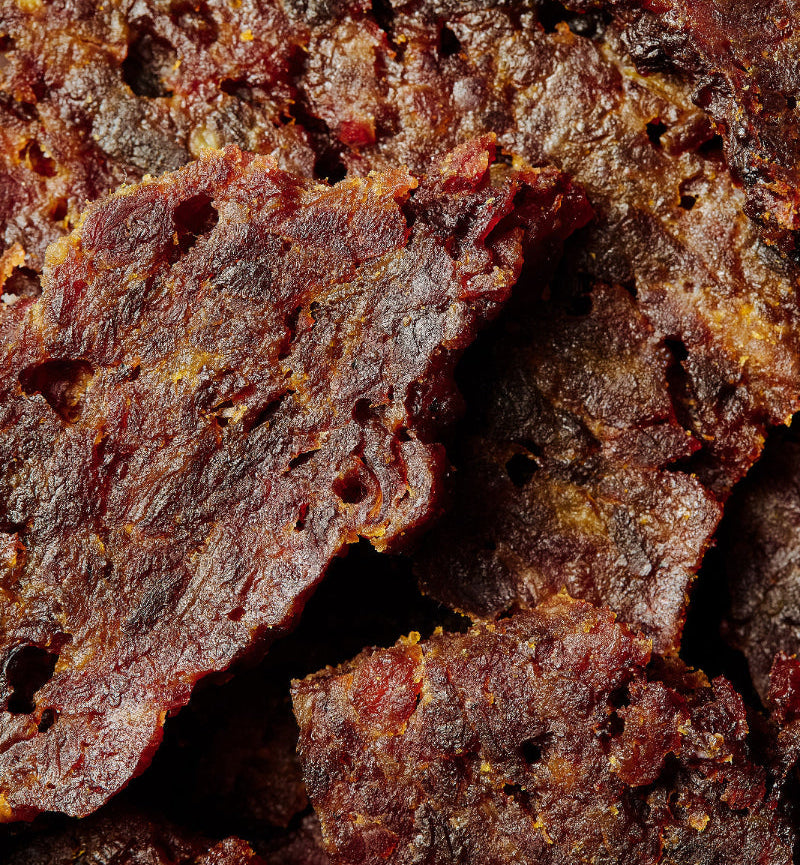 Detail image of the delicious texture of a Saint Rocco's Treat dog treat.