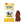 Load image into Gallery viewer, A bag of Saint Rocco's Treats Sample Treat with a cartoon dog on the packaging is shown next to a single, brown, irregularly-shaped treat on a white background—perfect for pups who love meat treats.
