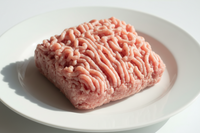 Image of ground turkey on a plate.